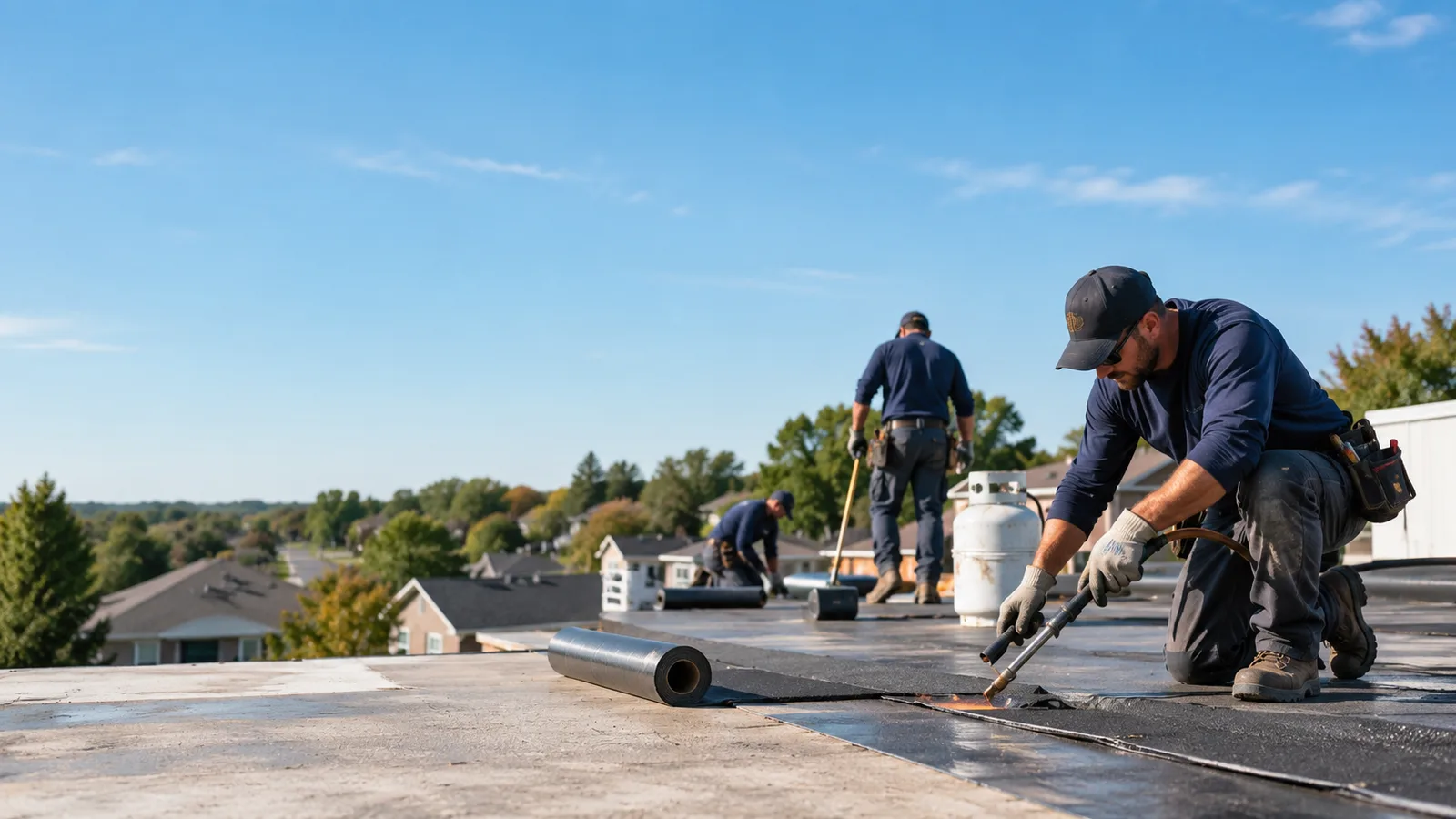 Flat Roof Leak Repair providers in Galva, KS